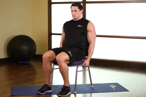 Chair Leg Extended Stretch