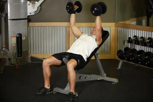 Incline Dumbbell Bench With Palms Facing In