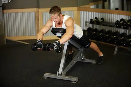 Reverse Flyes With External Rotation