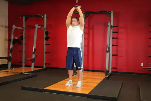Standing Dumbbell Triceps Extension